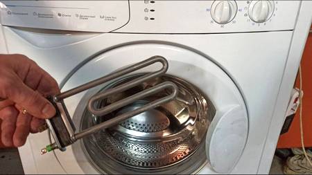 Замена ТЭНа стиральной машины